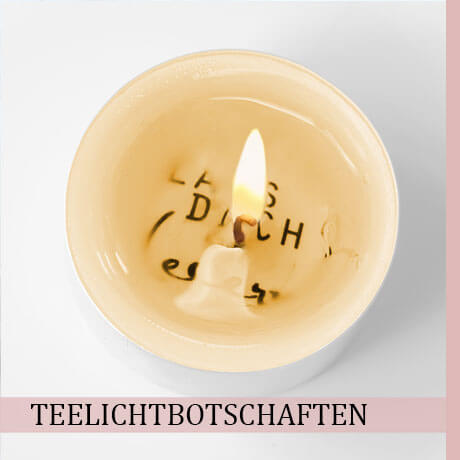 Zauberkerzen selberbasteln mit Hilfe unseren Teelichbotschaften Zauberkerzen selber kreieren?